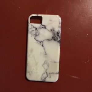 White marble bendable plastic iPhone 6 case